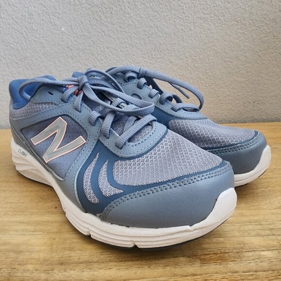 New Balance 496 V3 Blue/Grey Walking Sneaker Shoes Womens Sz 9 | WW496SP3 - Picture 8 of 12